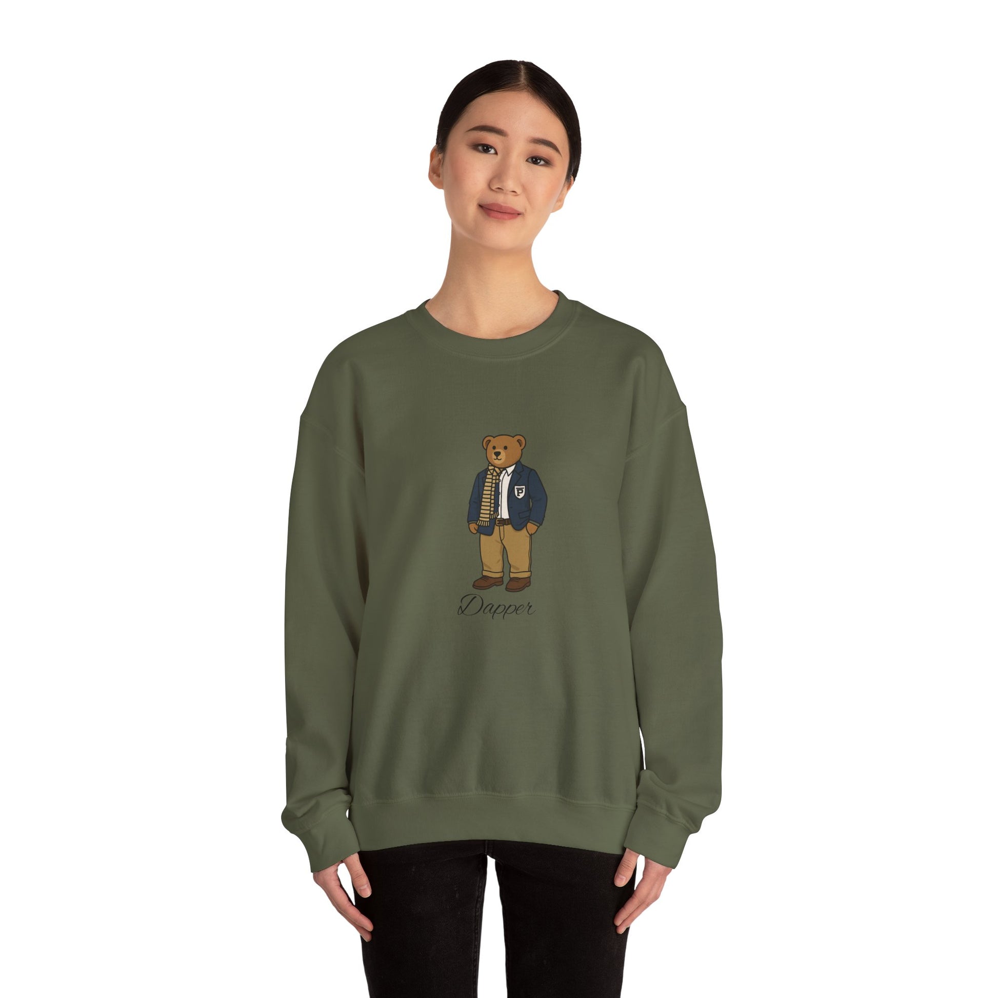 Dapper Bear Crewneck Sweatshirt