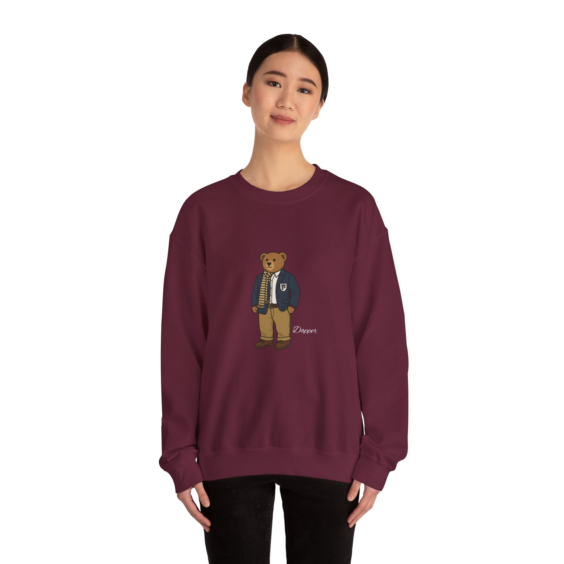 Dapper Bear Crewneck Sweatshirt