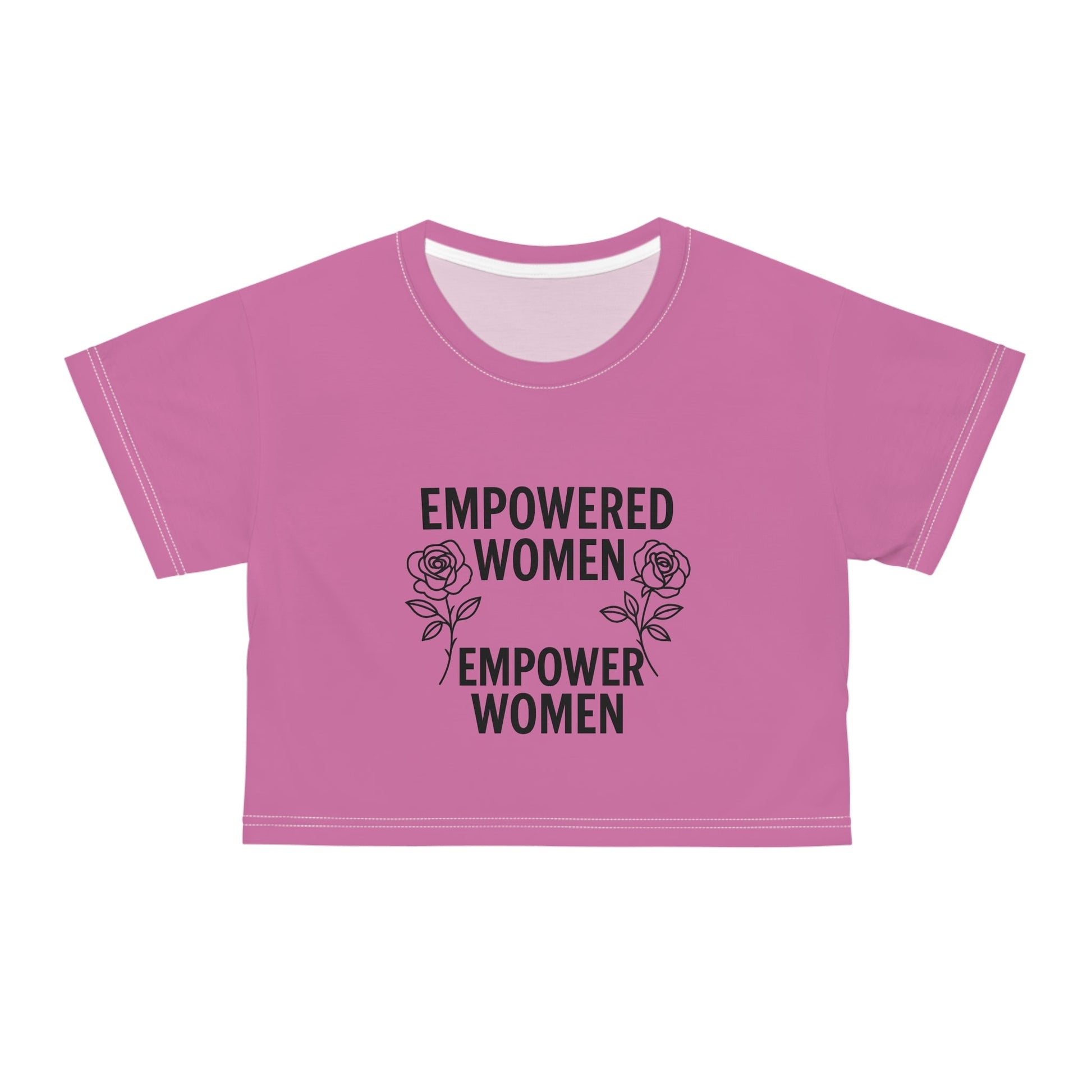 Feeling Empowered, Ready To Make A Change Crop Tee - JDatzRITTZ