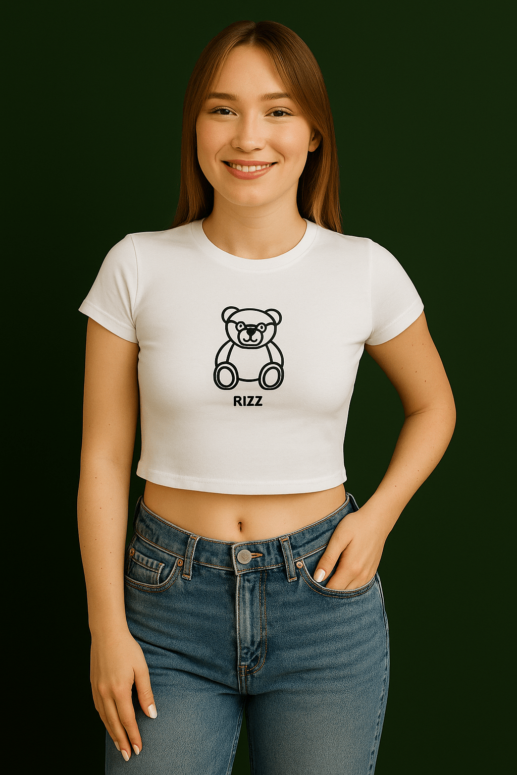 JDatzRizz™ Teddy Bear Baby Tee - JDatzRITTZ