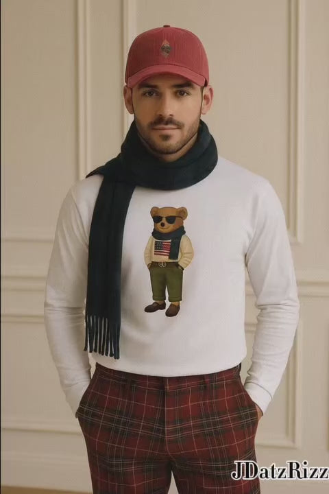 Preppy Vintage Bear
