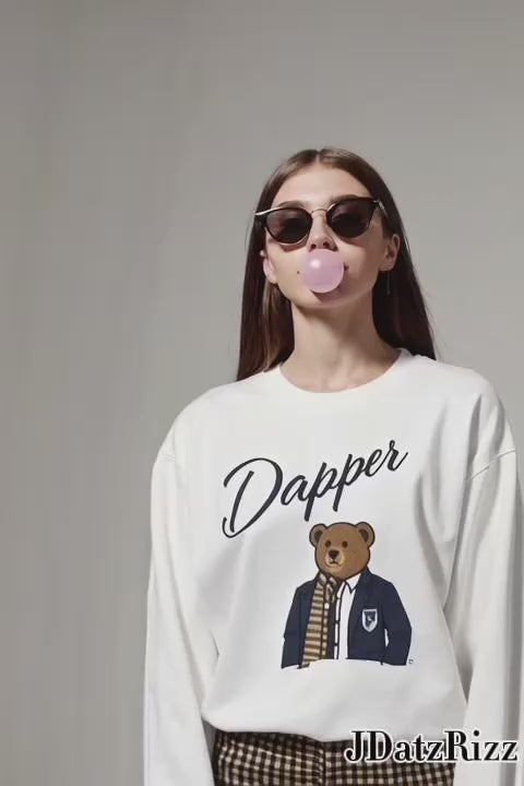 Dapper Bear Crewneck Sweatshirt