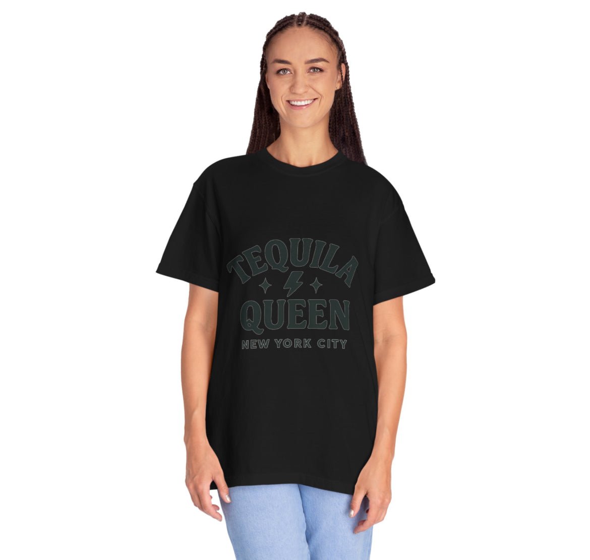 Tequila Queen — Garment - Dyed Female T-Shirt - JDatzRITTZ