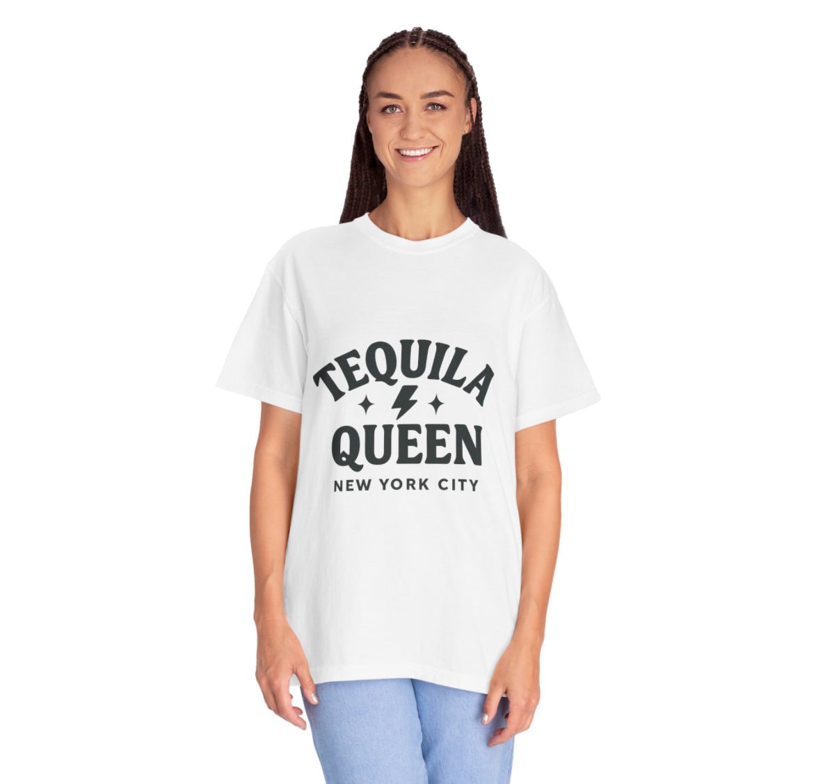 Tequila Queen — Garment - Dyed Female T-Shirt - JDatzRITTZ