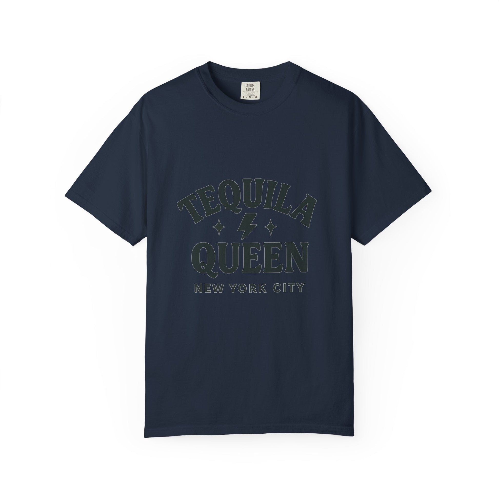 Tequila Queen — Garment - Dyed Female T-Shirt - JDatzRITTZ