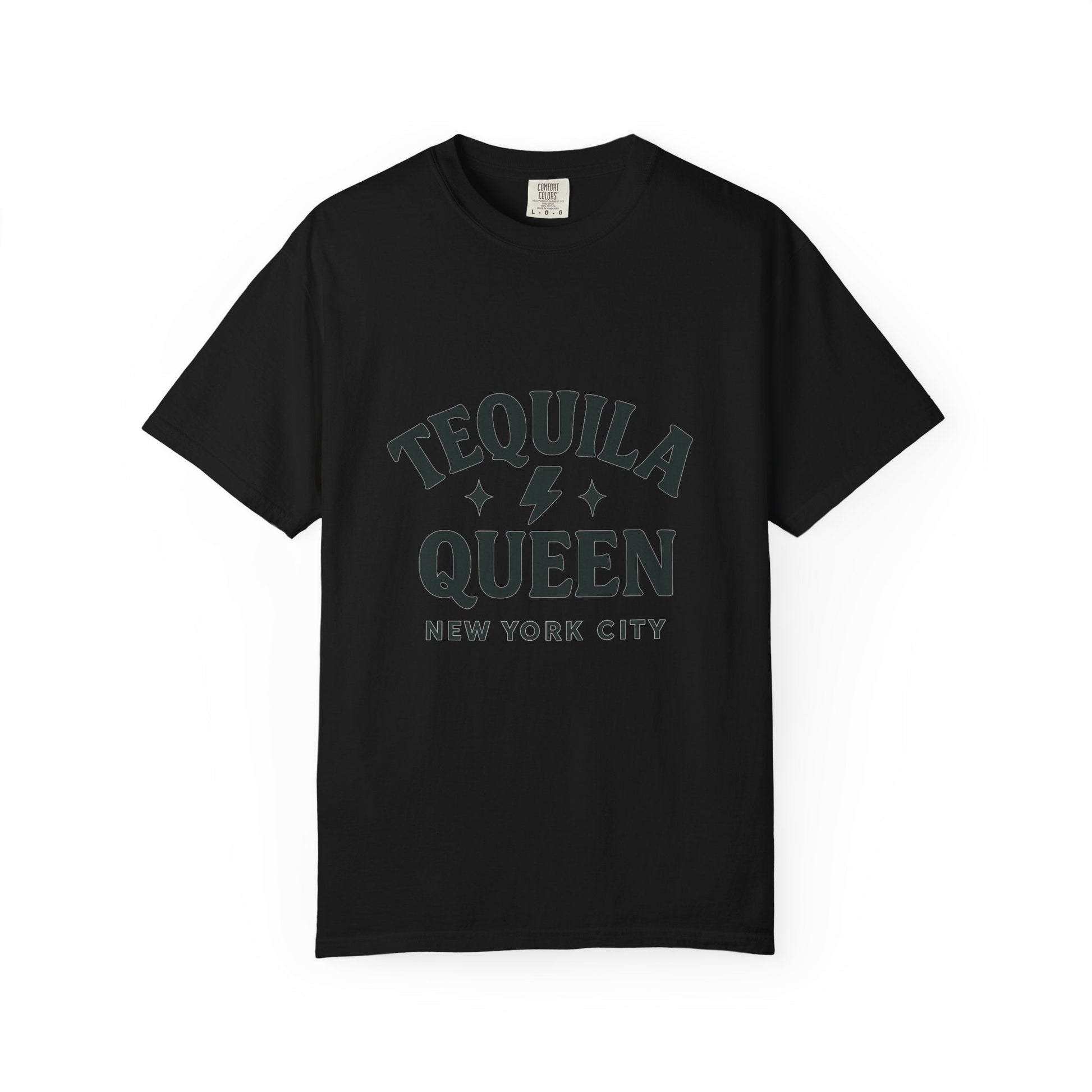 Tequila Queen — Garment - Dyed Female T-Shirt - JDatzRITTZ