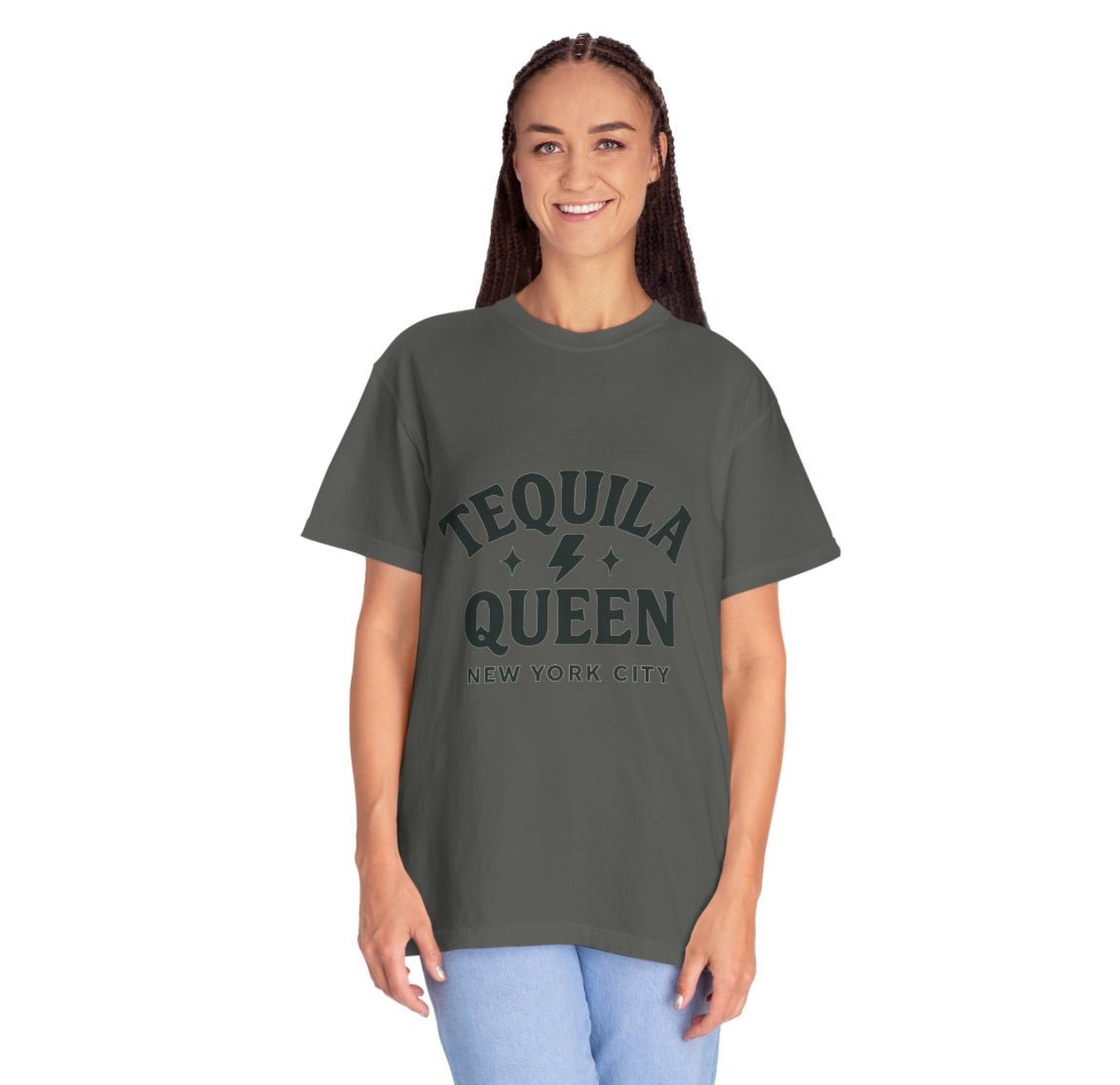 Tequila Queen — Garment - Dyed Female T-Shirt - JDatzRITTZ