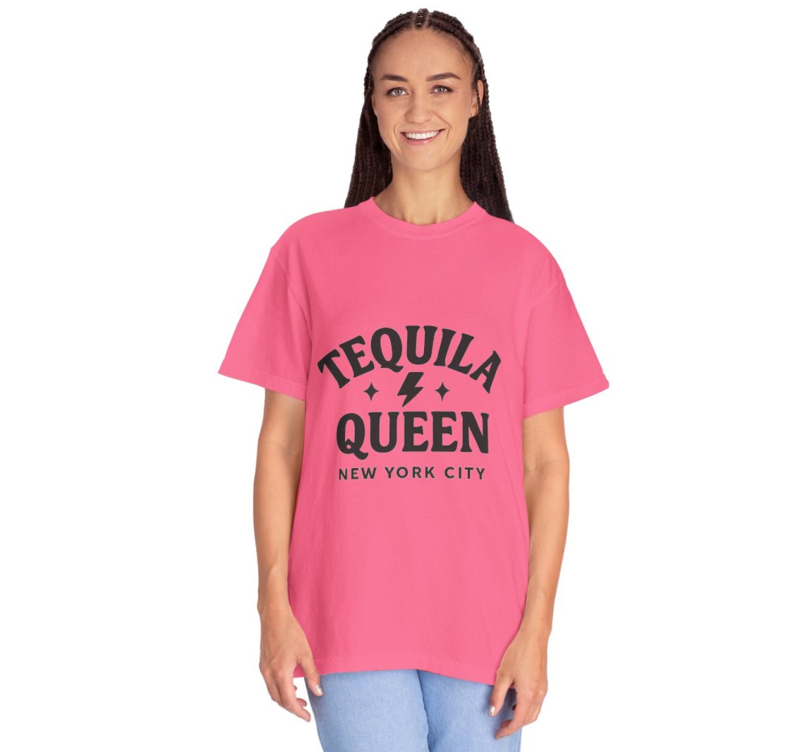 Tequila Queen — Garment - Dyed Female T-Shirt - JDatzRITTZ