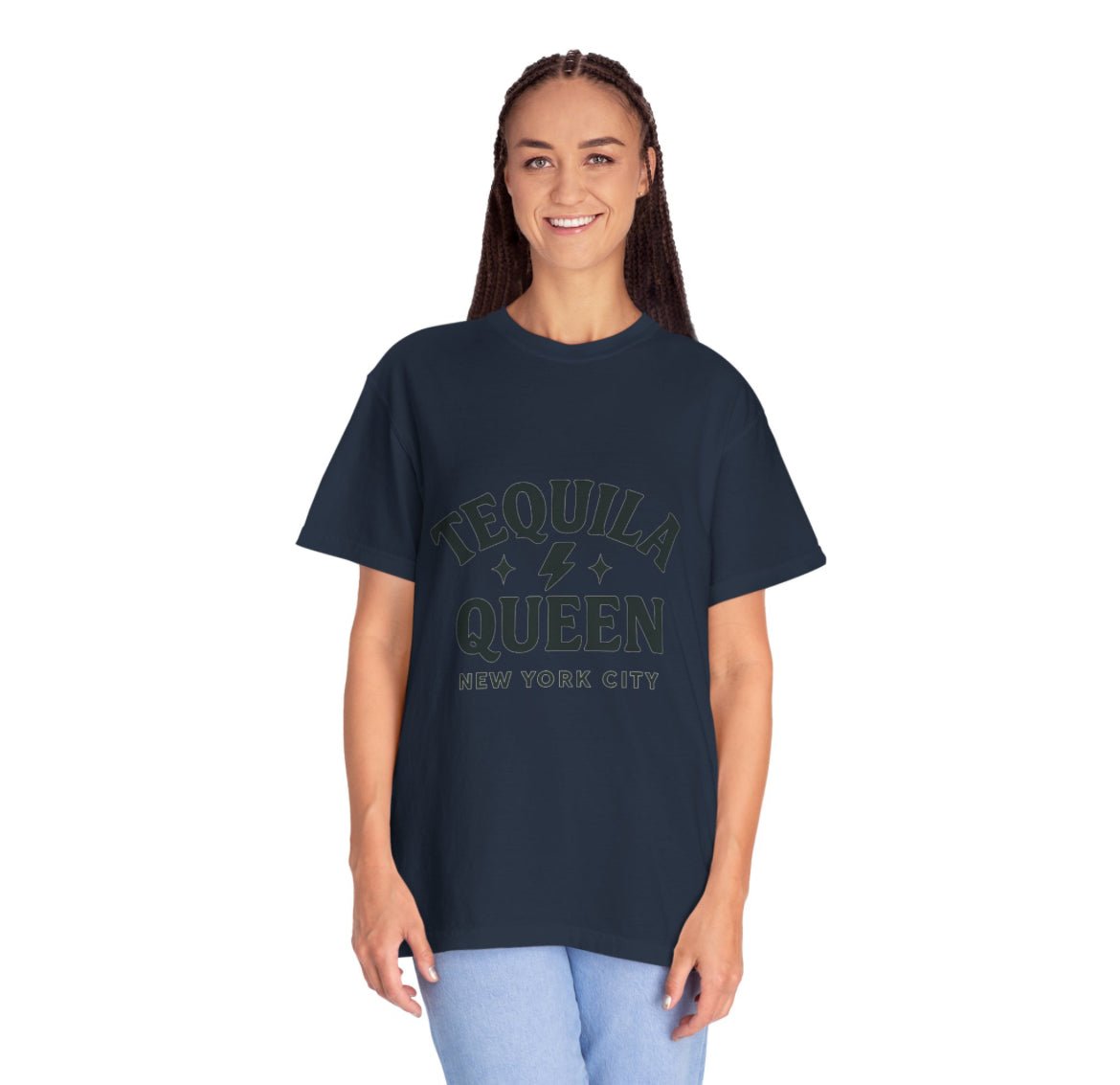 Tequila Queen — Garment - Dyed Female T-Shirt - JDatzRITTZ